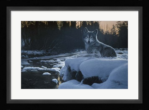 Framed Evening Solitude Print