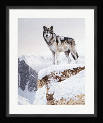 Framed Snow Bound Print
