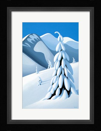 Framed After The Snow Storm Print