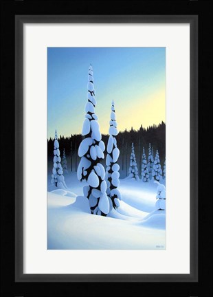 Framed Just Before Dawn Print