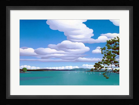 Framed Oak Bay Print