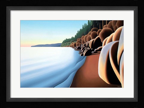 Framed Winter Dawn Print