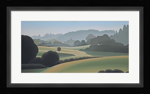 Framed Autumn Morning Print