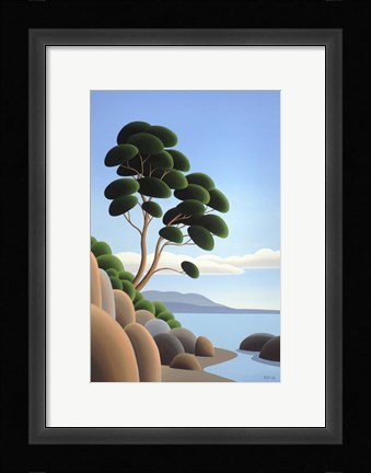 Framed Arbutus Point Print