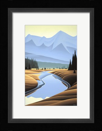 Framed Kootenay Autumn Print