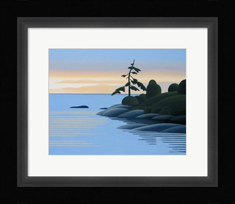 Framed Gonzales Bay Print