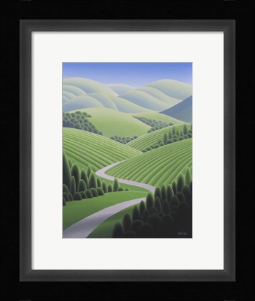 Framed Wine Country 2 Print