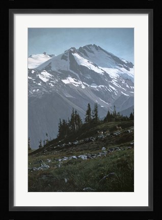 Framed Coast Range Print