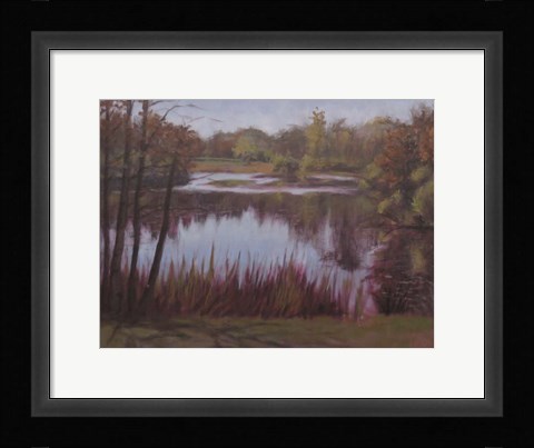 Framed Kent Lake 1 Print