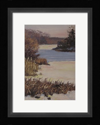 Framed Kent Lake Snow Print