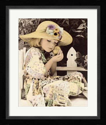 Framed Cheek To Chick Print