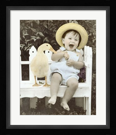 Framed Quacking Up Print