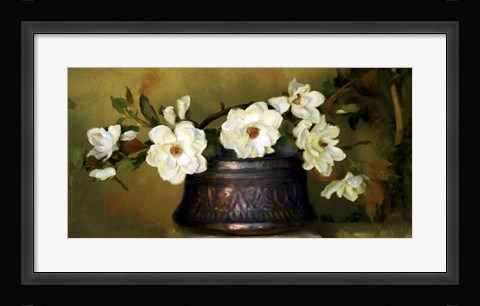 Framed Magnolias Print