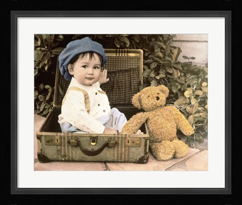 Framed Lets Go! Print