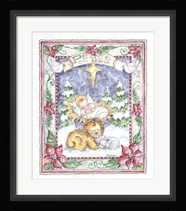 Framed Peace on Earth Print