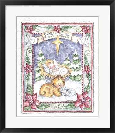 Framed Peace on Earth Print