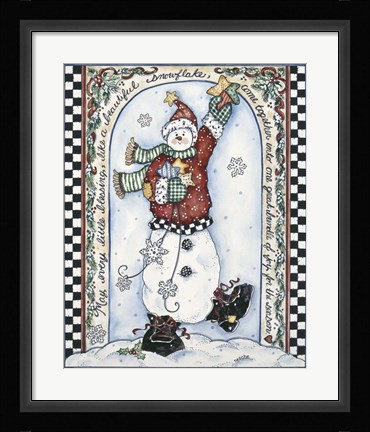 Framed May Every Little Blessing Print