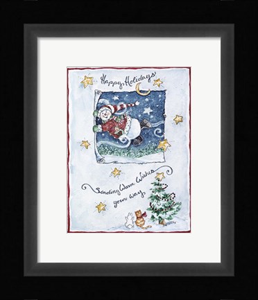 Framed Warm Wishes Print