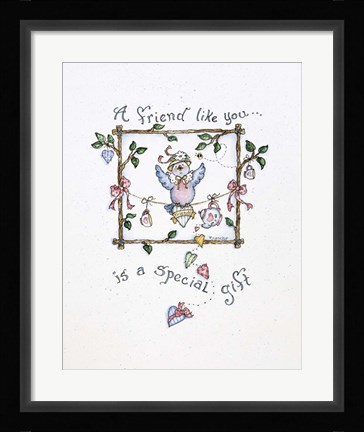 Framed Friend Like You Print