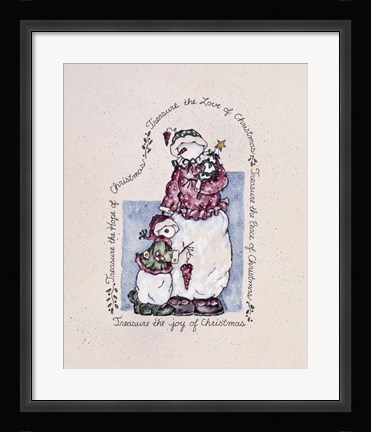 Framed Treasure The Love Print