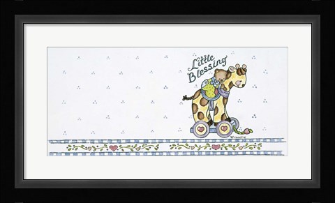 Framed Little Blessing 2 Print