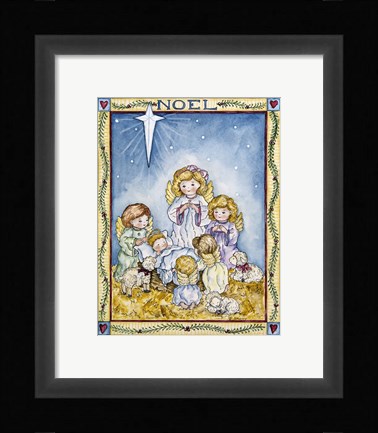 Framed Noel Print