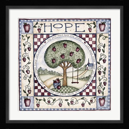 Framed Hope Print