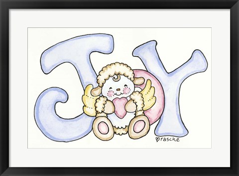 Framed Baby - Joy Print