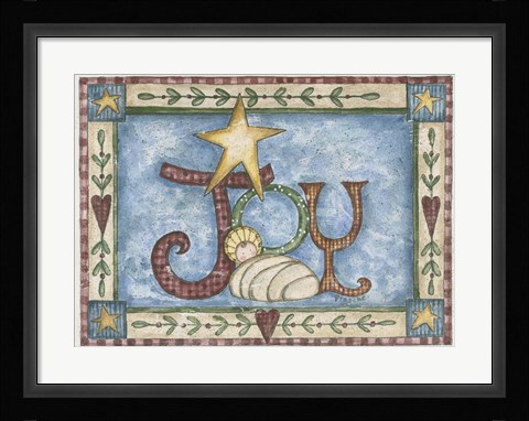 Framed Joy 3 Print