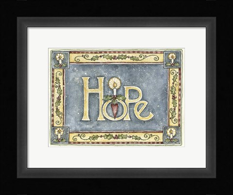 Framed Hope Print