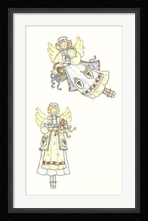 Framed Medical Angels Print