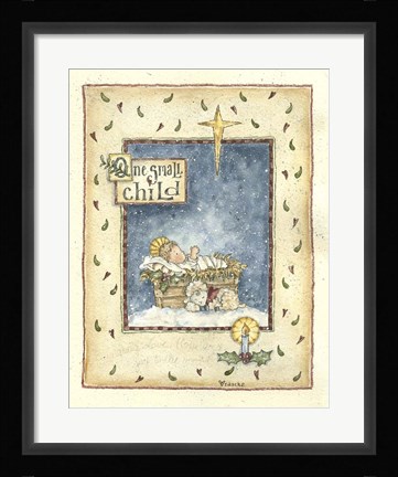 Framed One Small Child Print