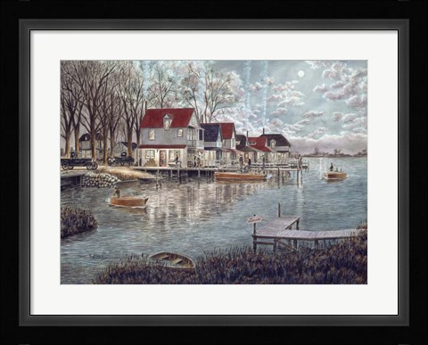 Framed Rum Runners Print