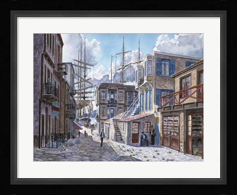 Framed St. Of The Tall Ships Print