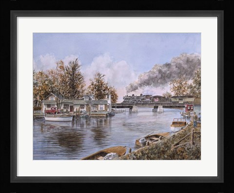 Framed Belle River, Ontario Print