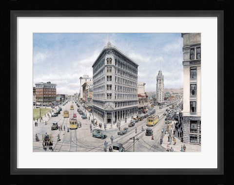Framed Oakland Print