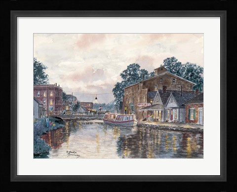 Framed New Comers In Town Print