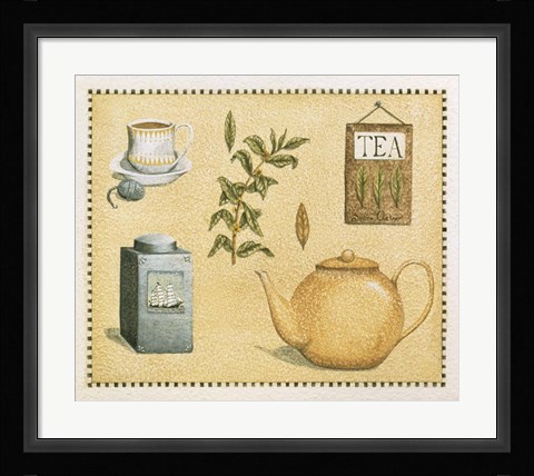 Framed Tea Print