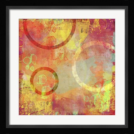 Framed Circle Carnival II Print