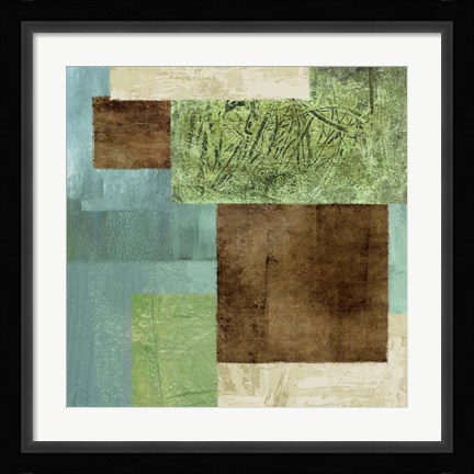 Framed River II Print