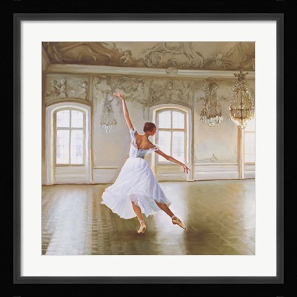 Framed Le Grand Salon I (Detail) Print