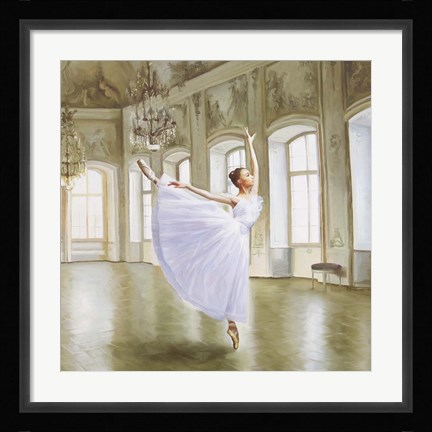 Framed Le Grand Salon II (Detail) Print