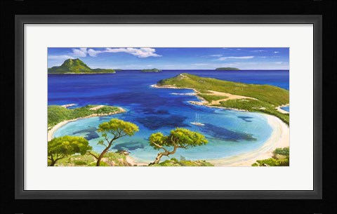 Framed Mediterraneo Print