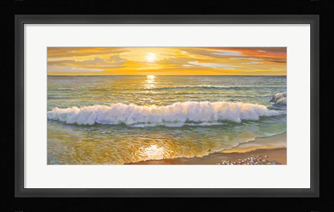Framed Onda della sera Print