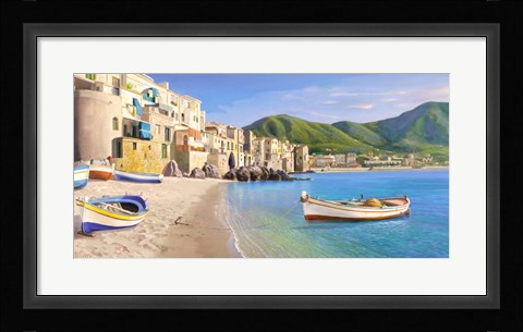 Framed Cefalu Print