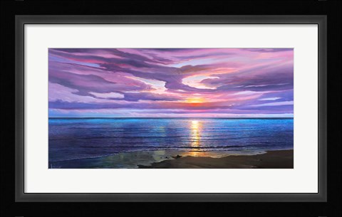Framed Tramonto Sognante Print