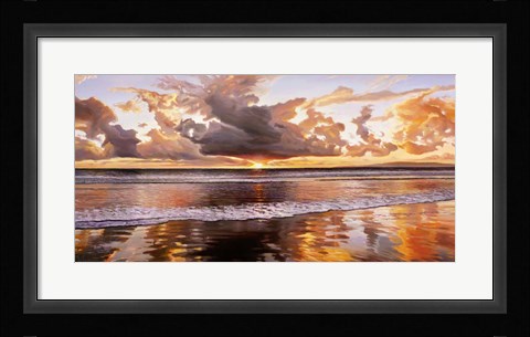 Framed Riflessi del Mattino Print