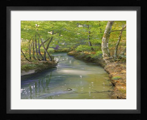 Framed Nel Bosco Print