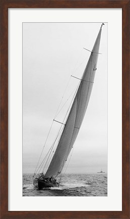 Framed Sailboat Racing, 1934 (Detail) Print