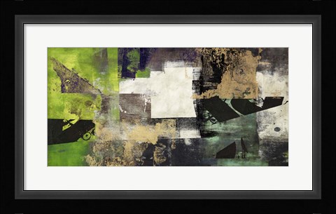 Framed Emerald Print